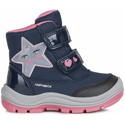 Geox lány téli bélelt gyerekcipő