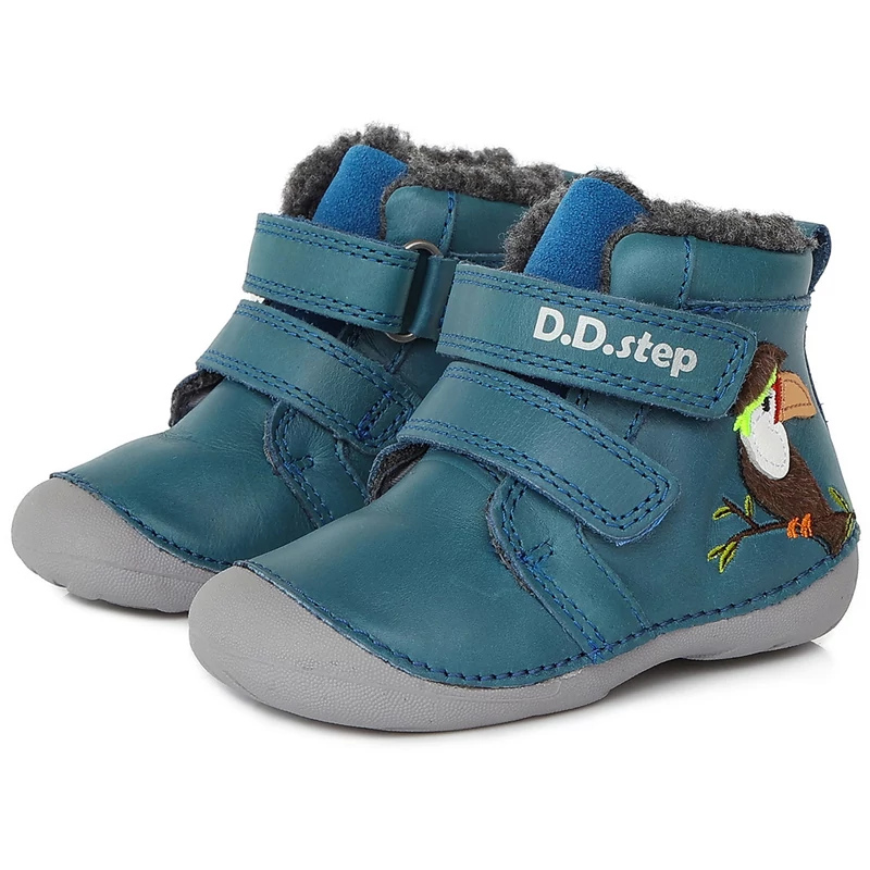 D.D.Step fiú téli bélelt gyerekcipő