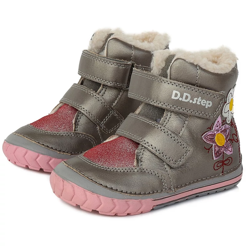 D.D.Step lány téli bélelt gyerekcipő