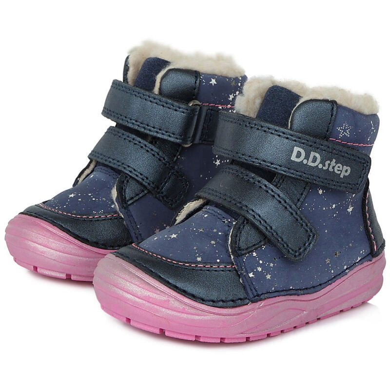 D.D.Step lány téli bélelt gyerekcipő