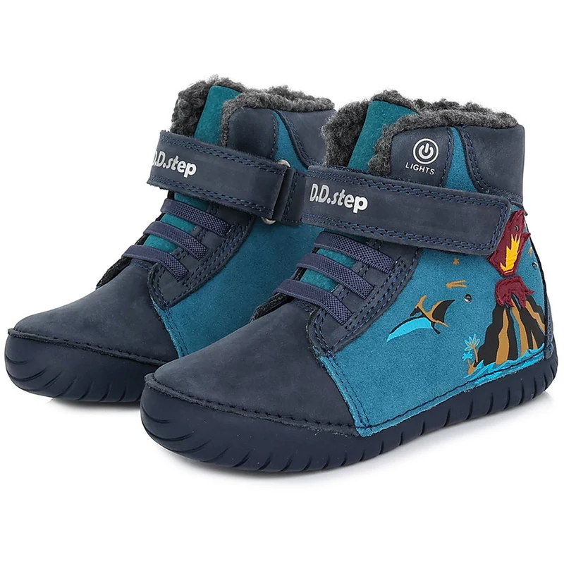 D.D.Step fiú téli bélelt gyerekcipő