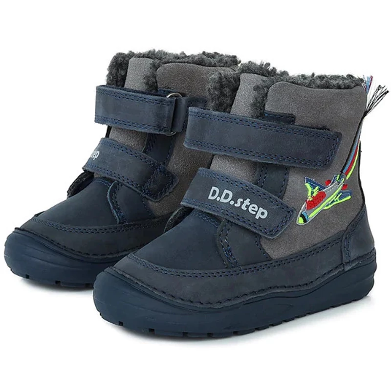D.D.Step fiú téli bélelt gyerekcipő