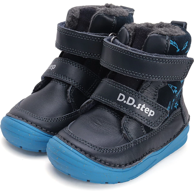 D.D.Step fiú téli bélelt gyerekcipő