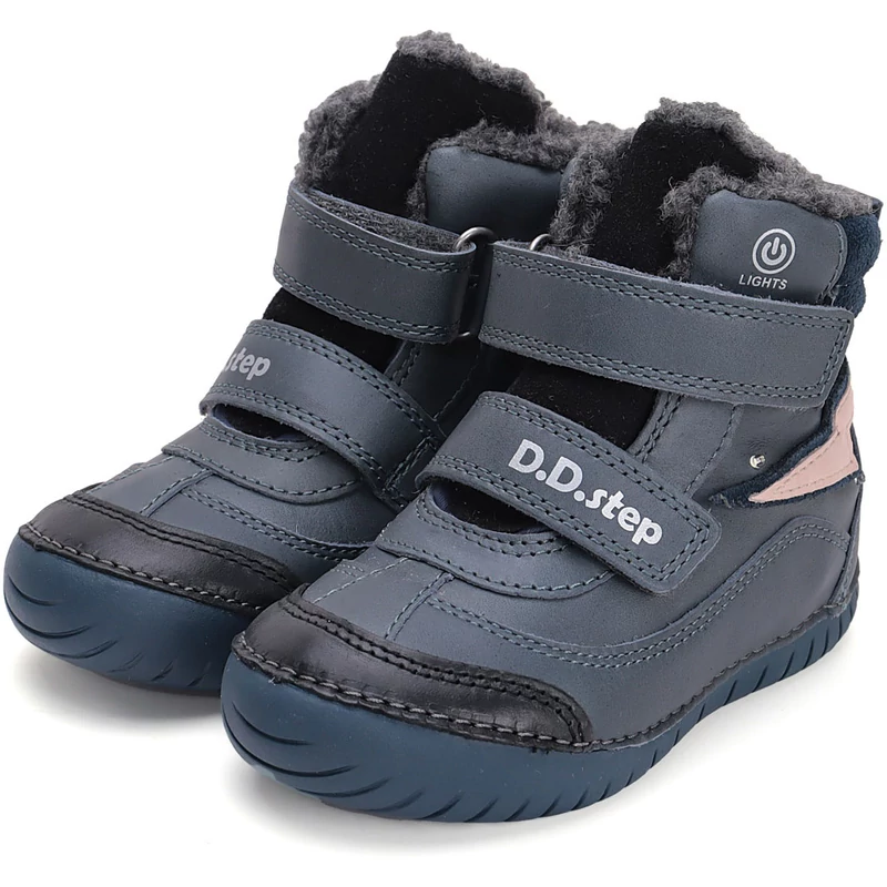 D.D.Step fiú téli bélelt gyerekcipő