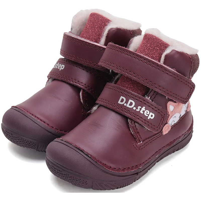 D.D.Step lány téli bélelt gyerekcipő
