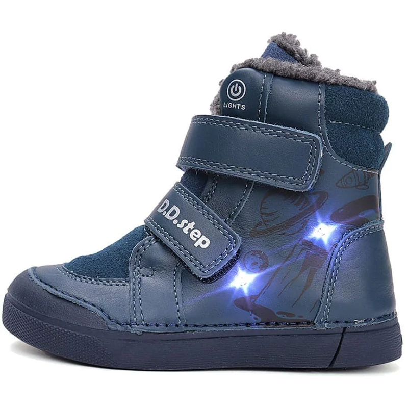 D.D.Step fiú téli bélelt gyerekcipő