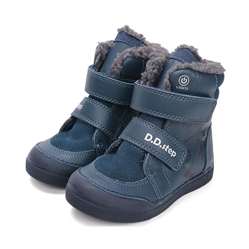 D.D.Step fiú téli bélelt gyerekcipő