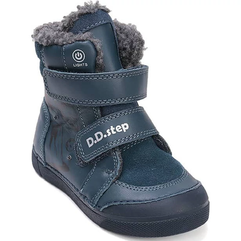 D.D.Step fiú téli bélelt gyerekcipő