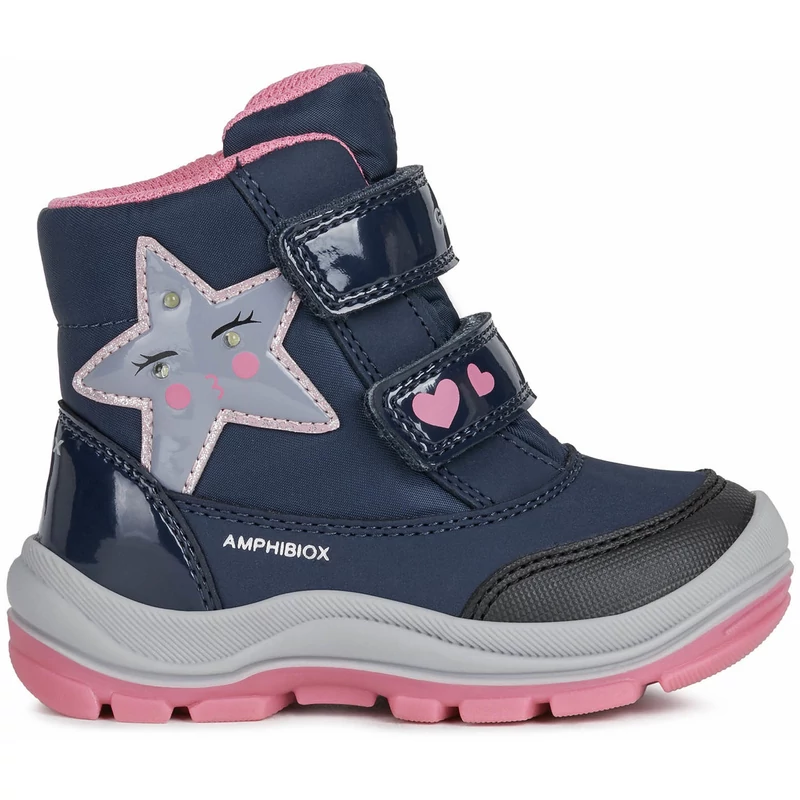 Geox lány téli bélelt gyerekcipő