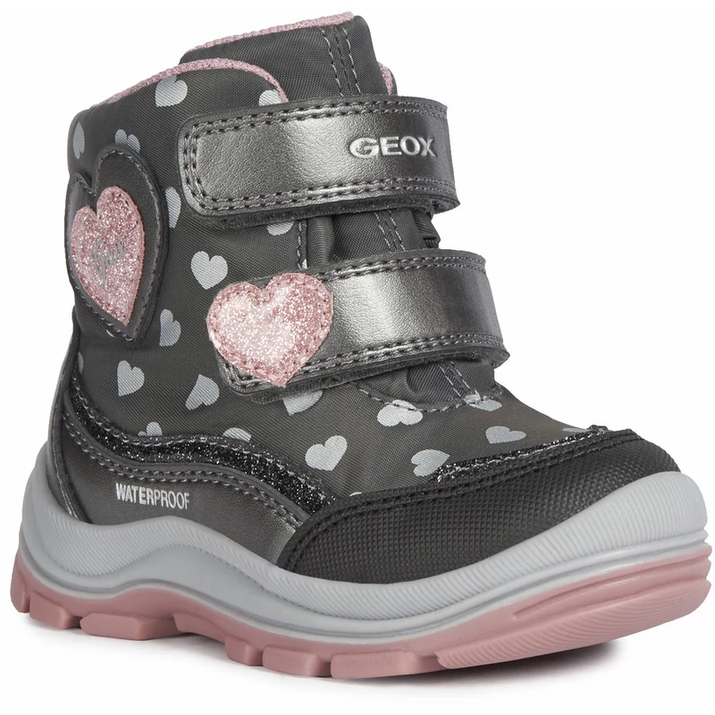 Geox lány téli bélelt gyerekcipő