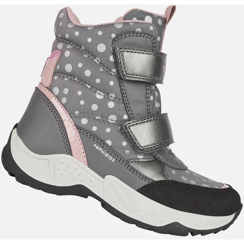 Geox lány téli bélelt gyerekcipő