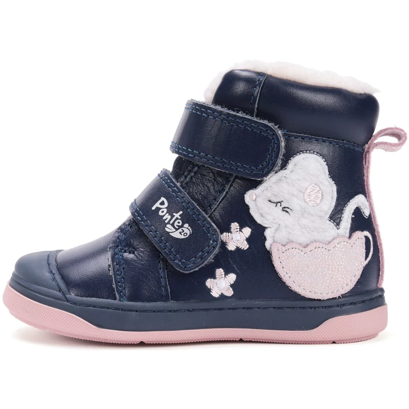 Ponte20 lány supinált téli bélelt gyerekcipő
